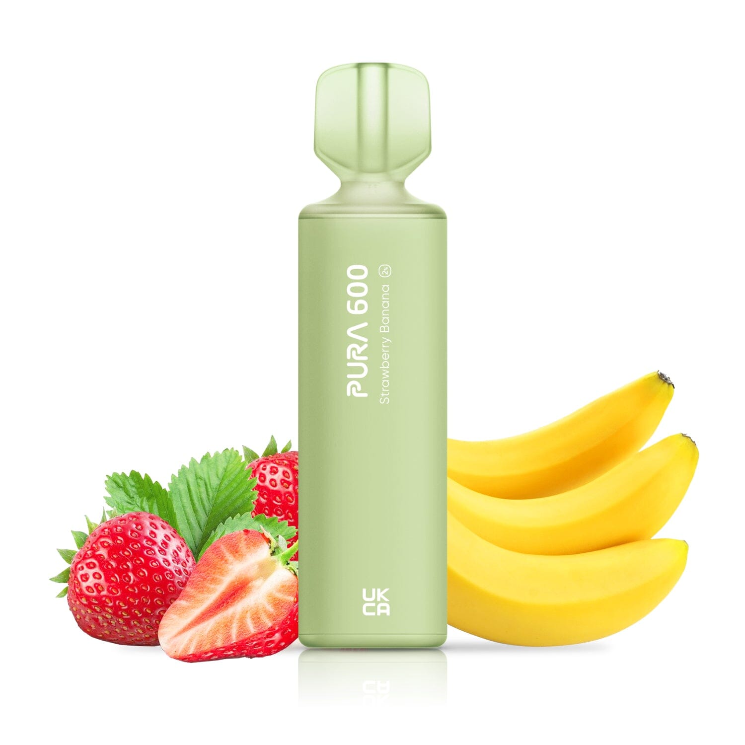 PURA 600 DISPOSABLE VAPE DISPOSABLES Ace Distributions Strawberry Banana 20MG (EXCISE)