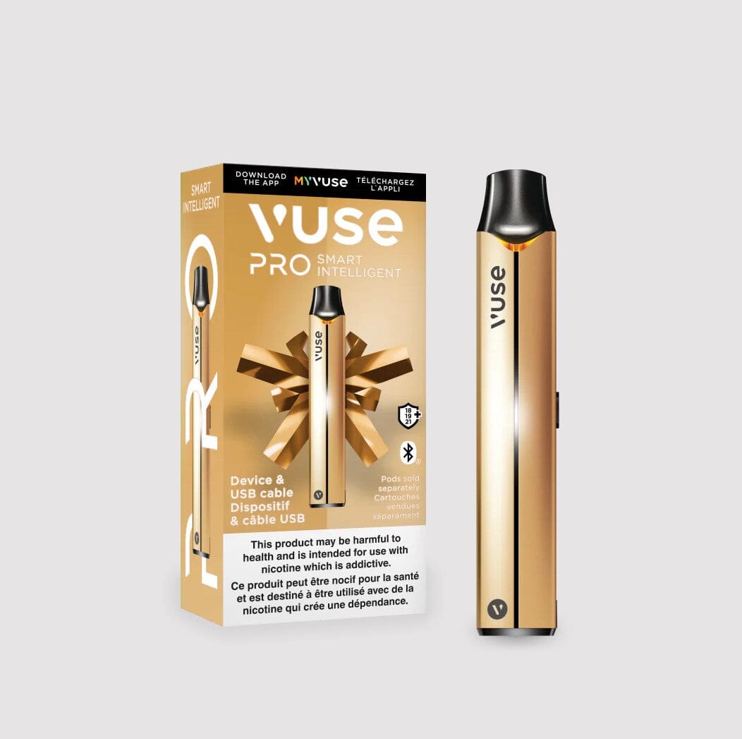 VUSE - EPOD PRO SMART SOLO DEVICE PRE-FILLED PODS VUSE Gold