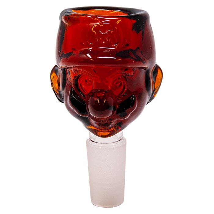 BONG BOWL Herbal SMOKE TOKES Amber Glass M Bowl 14mm