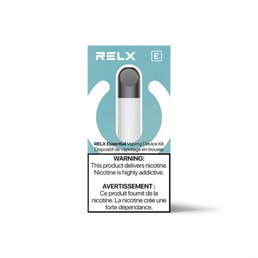 RELX ESSENTIAL DEVICE KIT POD DEVICE KNG Trading WHITE