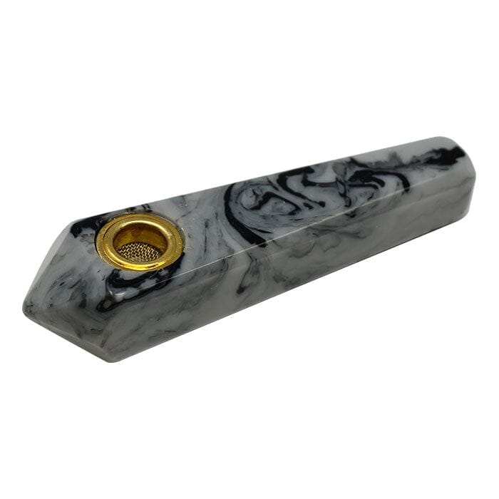SMOKING PIPES Herbal SMOKE TOKES Marble Effect Smoking Stone Pipe 3 Inches