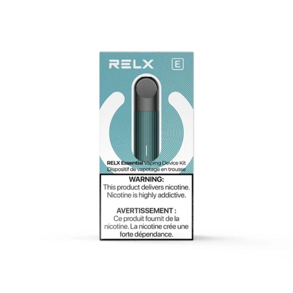 RELX ESSENTIAL DEVICE KIT POD DEVICE KNG Trading GREEN