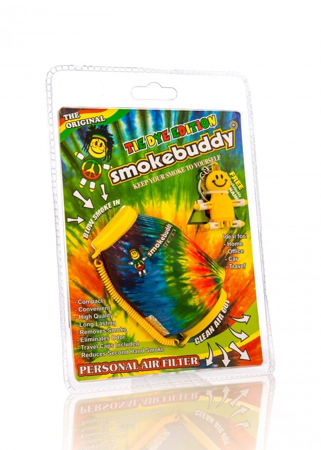 SMOKE BUDDY Herbal SMOKE TOKES Smoke Buddy Tie & Die Yellow