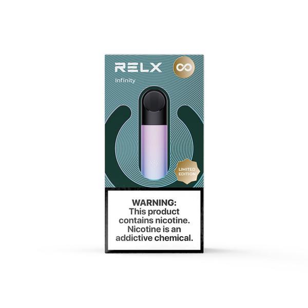 RELX INFINITY DEVICE KIT POD DEVICE KNG Trading SKY BLUSH