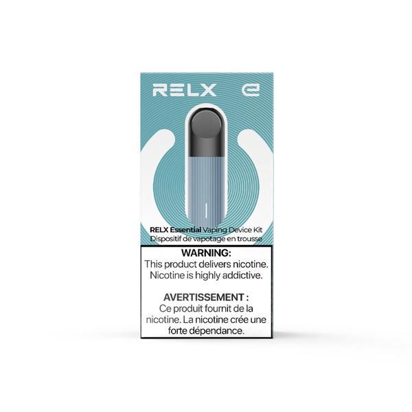 RELX ESSENTIAL DEVICE KIT POD DEVICE KNG Trading STEEL BLUE