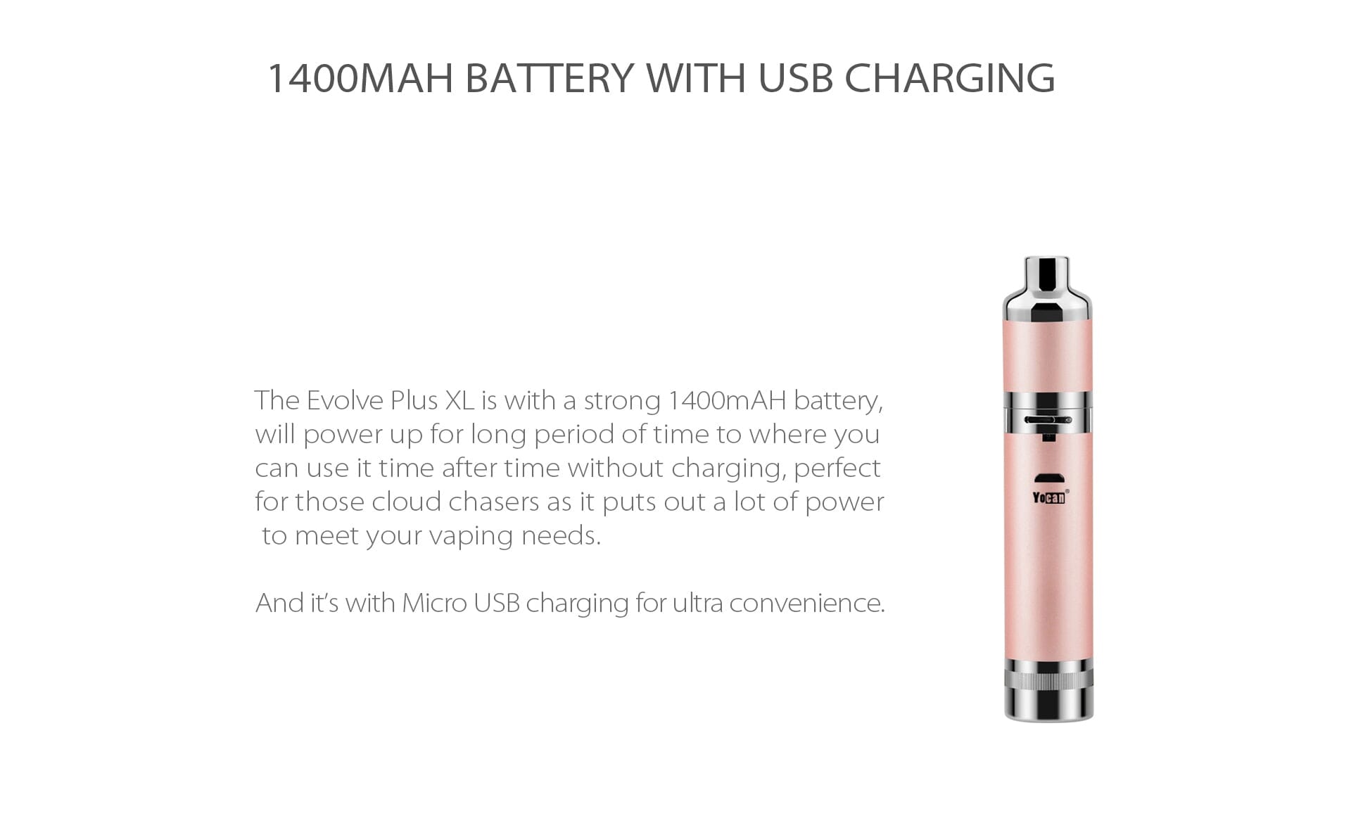 YOCAN - EVOLVE PLUS XL WAX STARTER KIT Herbal Pacific Smoke
