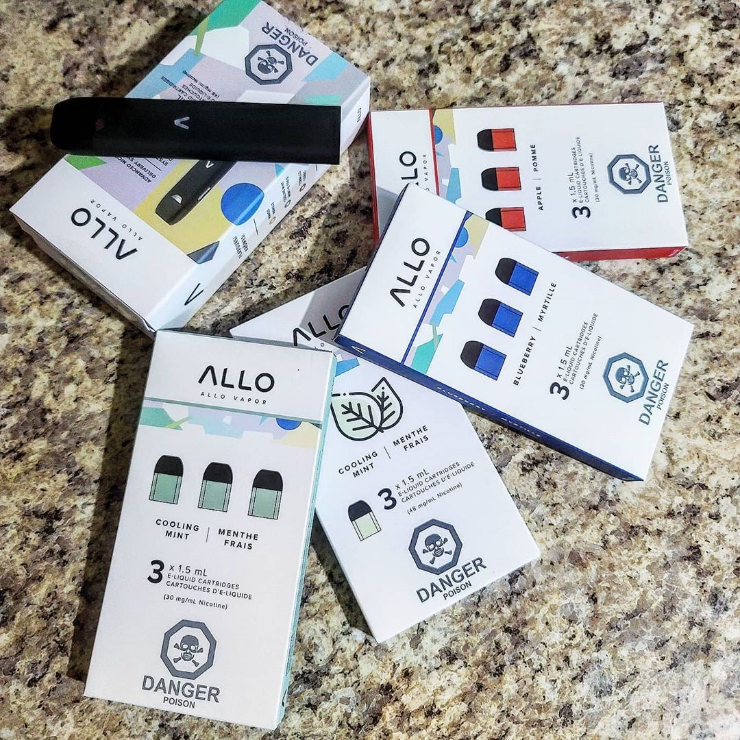 ALLO DISPOSABLE POD SYSTEM AVAILABLE!