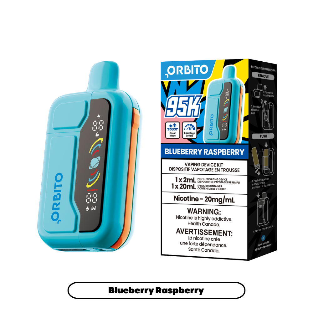 ORBITO SYNC 95K Rechargeable Disposable Vape Device