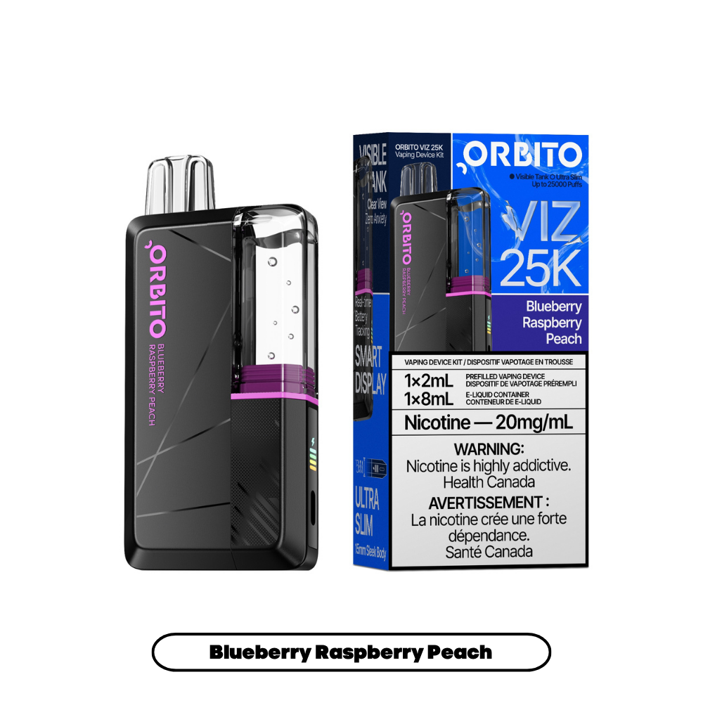 ORBITO VIZ 25K Rechargeable Disposable Vape Device