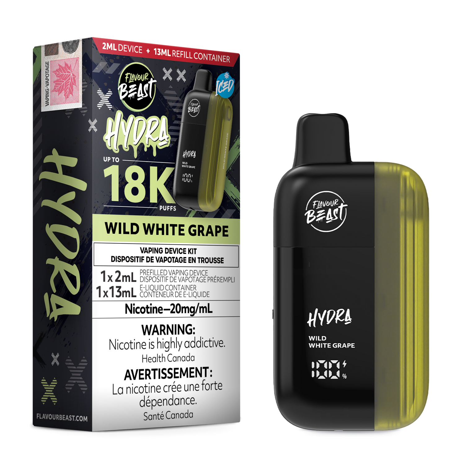 FLAVOUR BEAST - HYDRA 18K DISPOSABLE