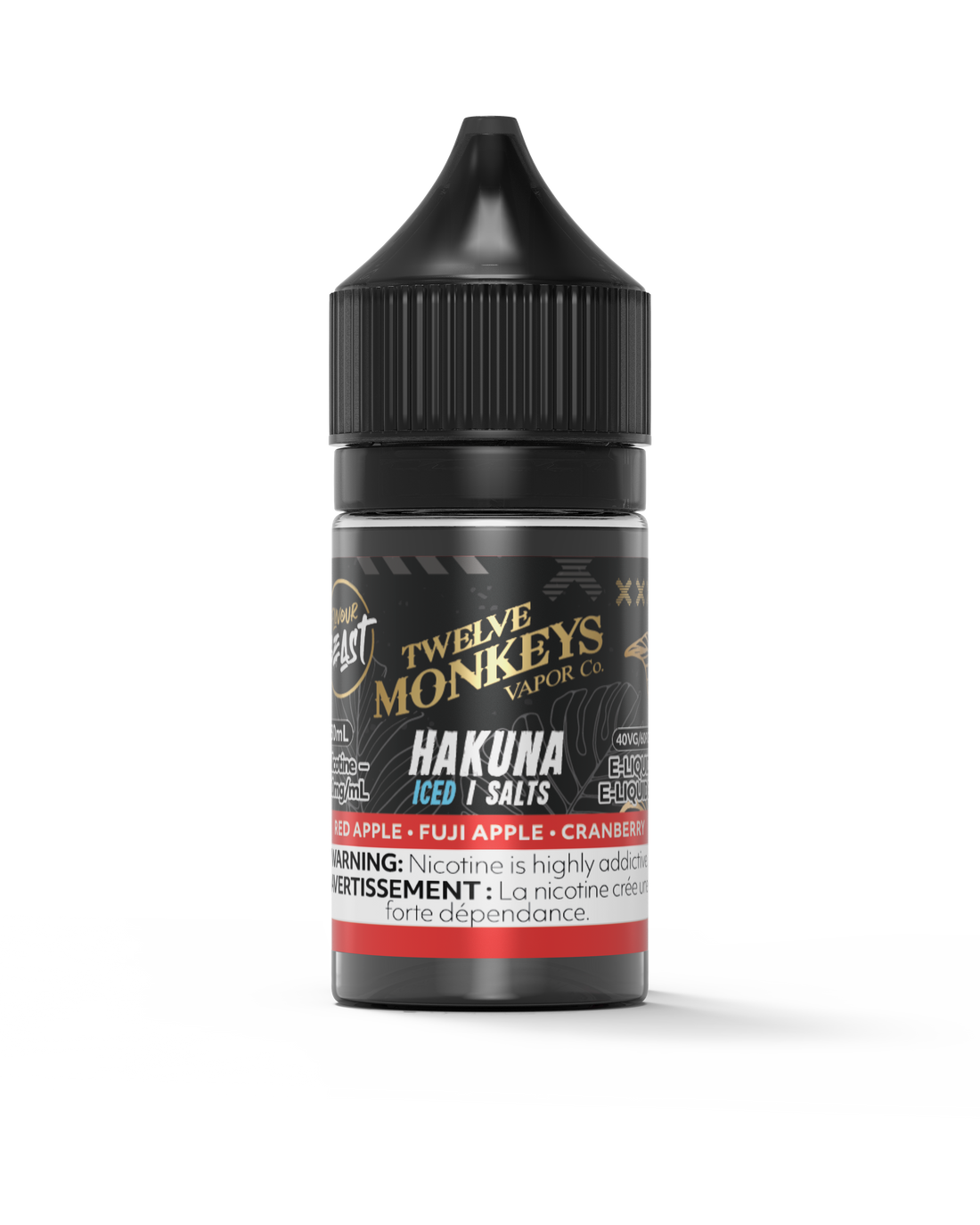 FLAVOUR BEAST X 12 MONKEY E-LIQUID SALT