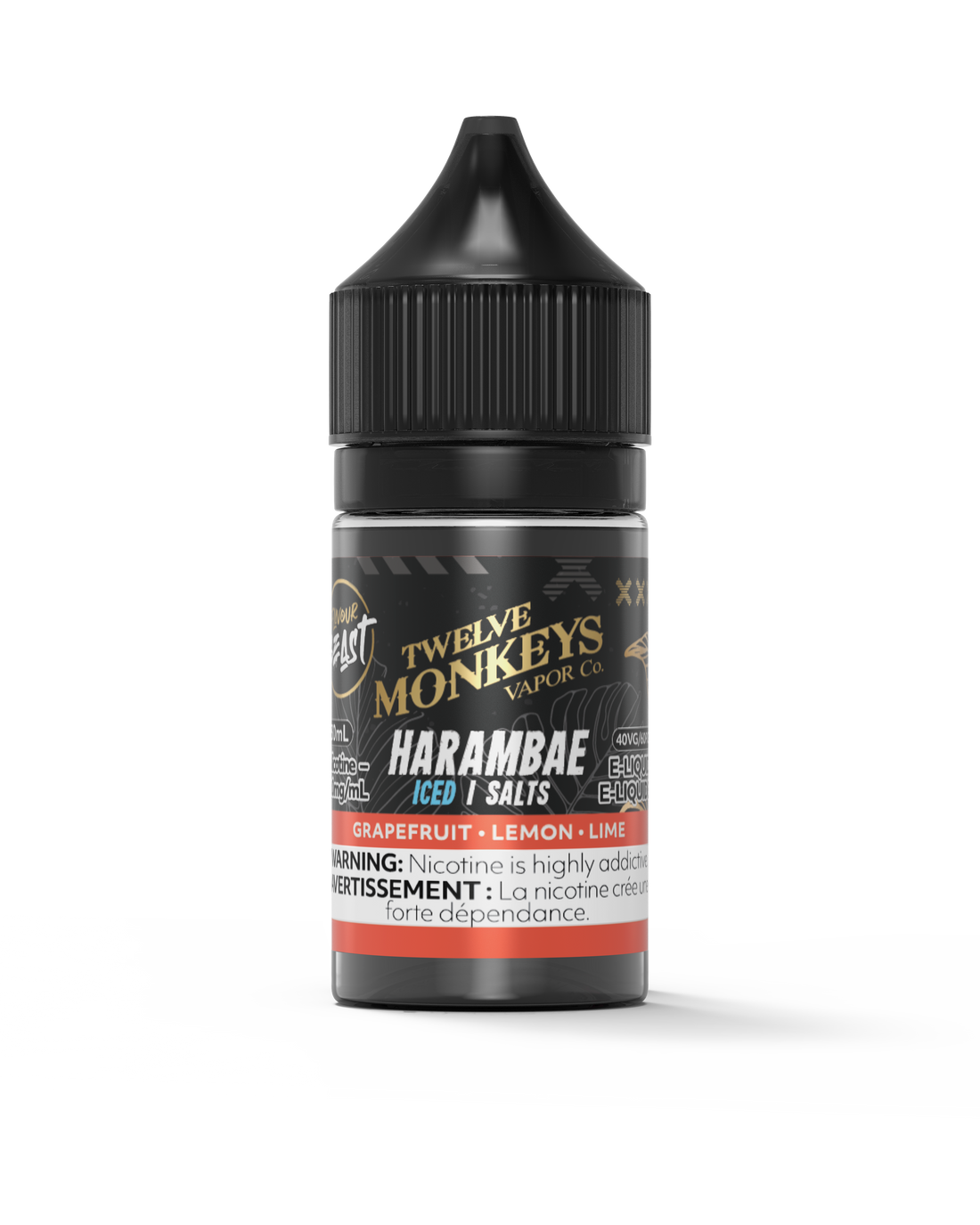FLAVOUR BEAST X 12 MONKEY E-LIQUID SALT