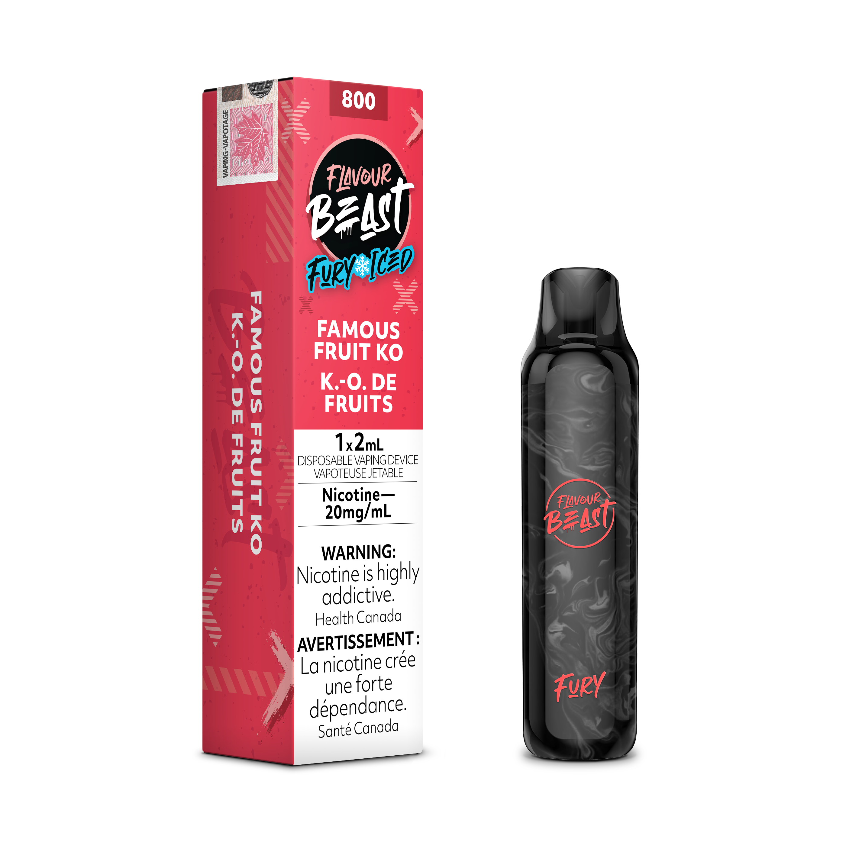 FLAVOUR BEAST FURY DISPOSABLE (2ML)