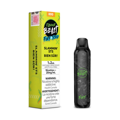 FLAVOUR BEAST FURY DISPOSABLE (2ML) DISPOSABLES Pacific Smoke E-Liquids Slammin&