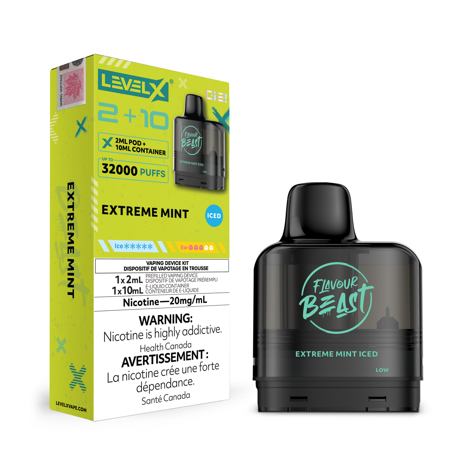 LEVEL X G2 POD 2+10ML
