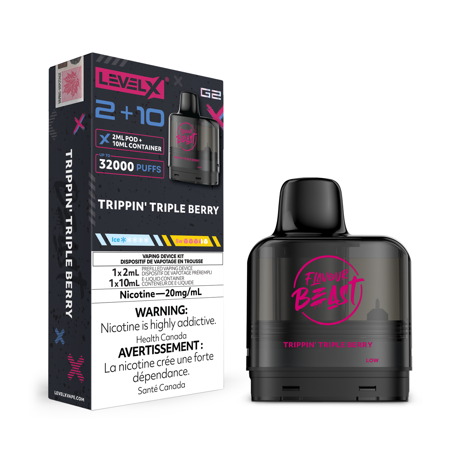 LEVEL X G2 POD 2+10ML