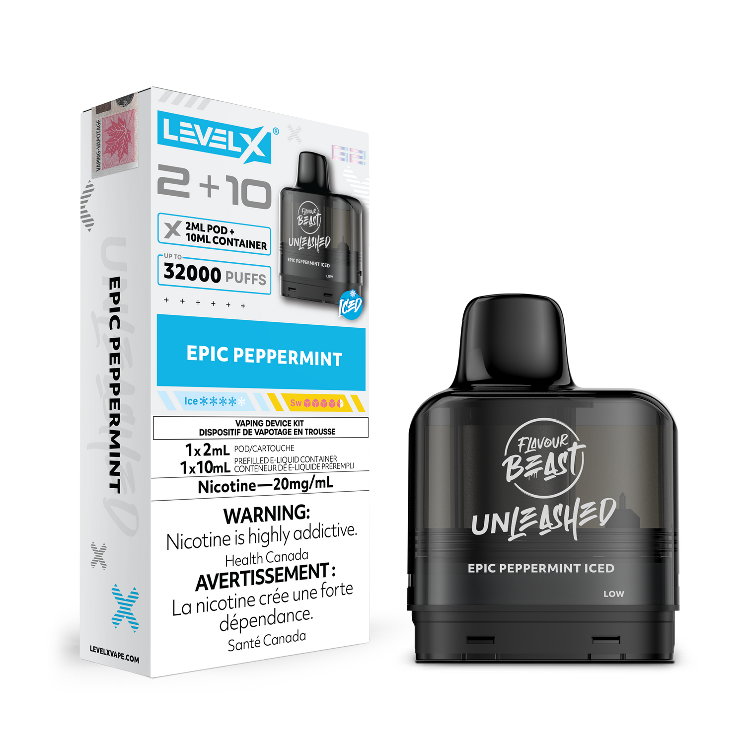 LEVEL X G2 POD 2+10ML