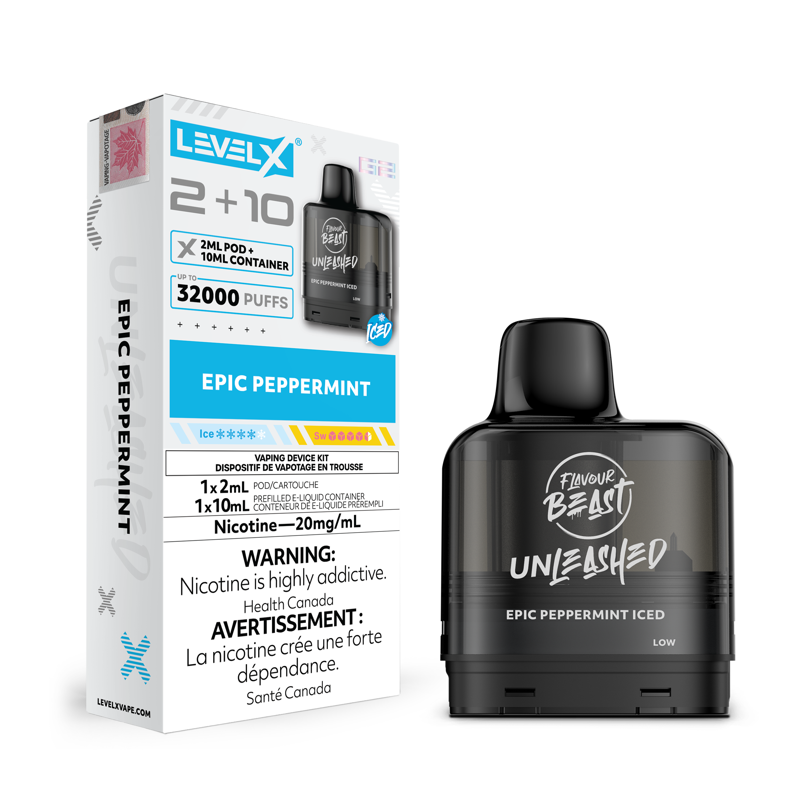 LEVEL X G2 POD 2+10ML