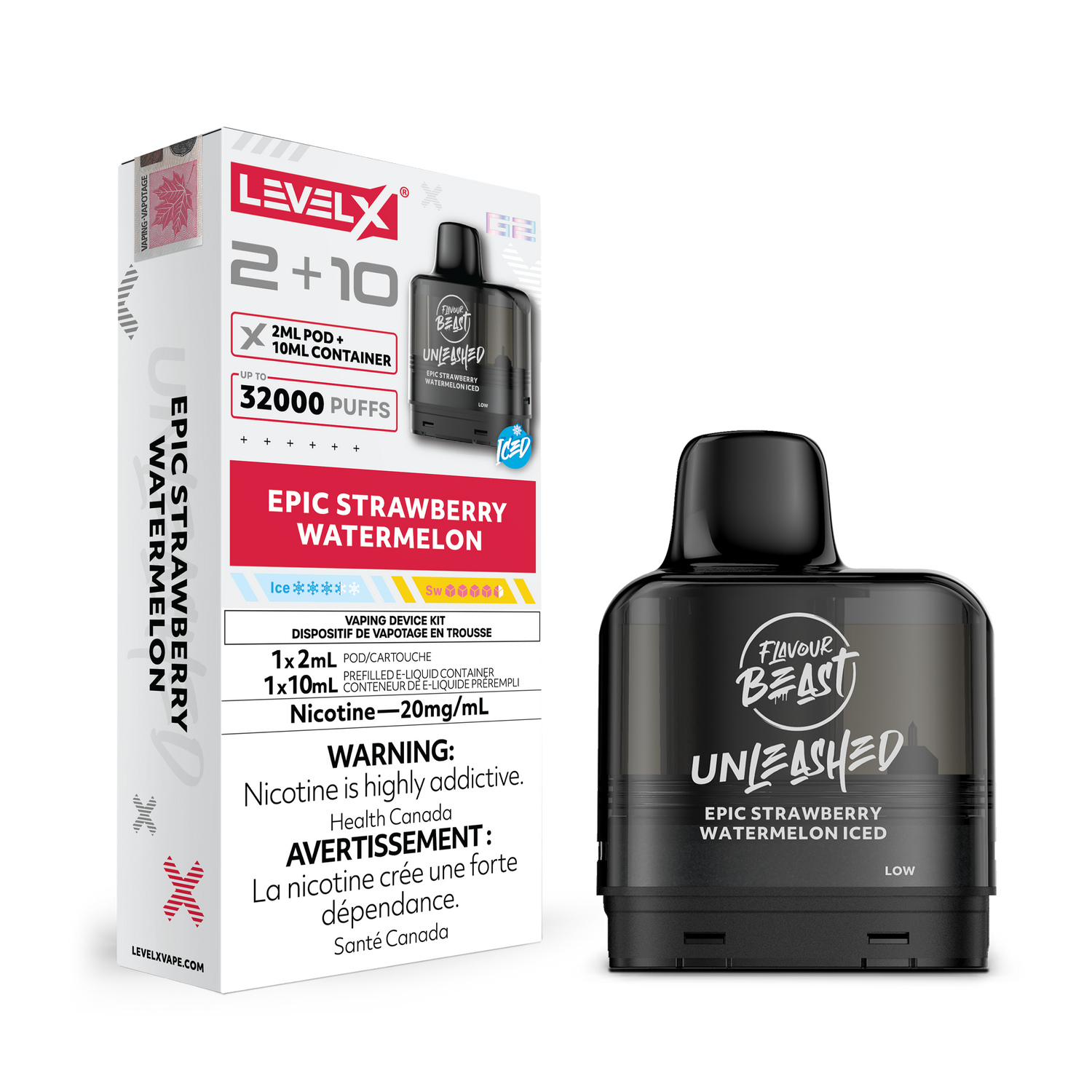 LEVEL X G2 POD 2+10ML