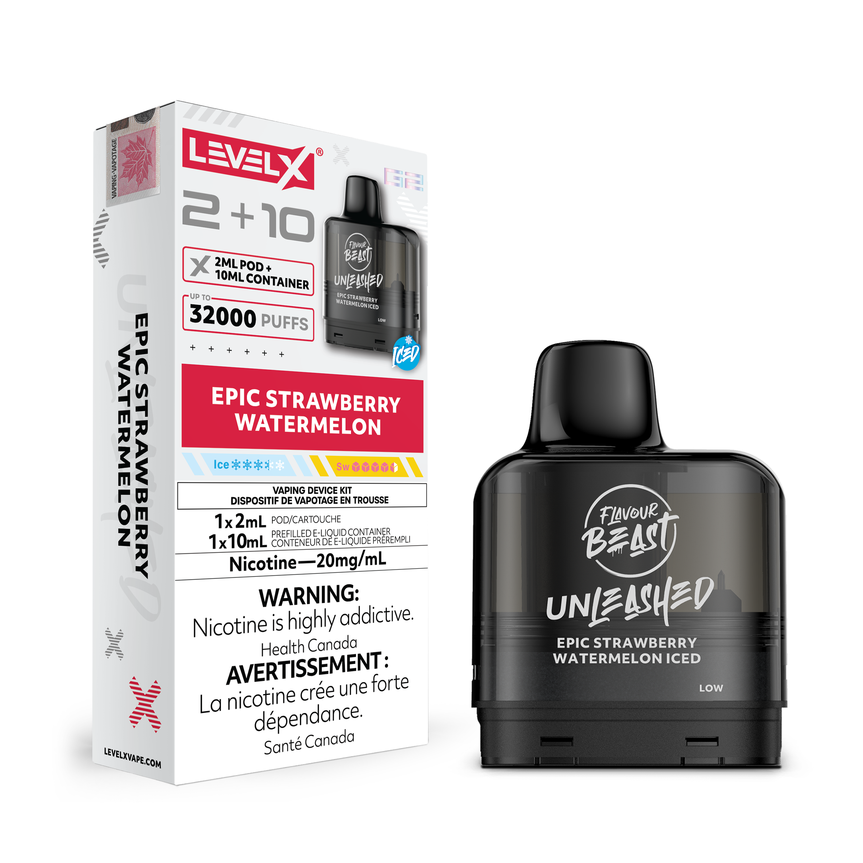 LEVEL X G2 POD 2+10ML