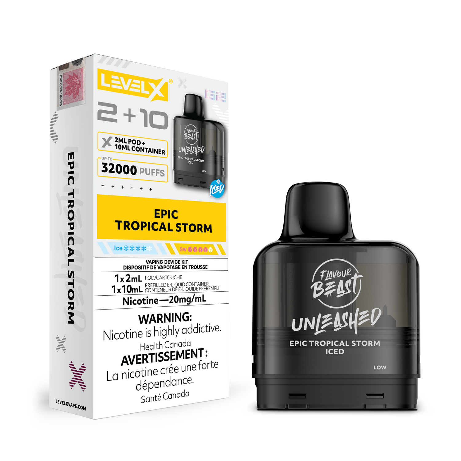 LEVEL X G2 POD 2+10ML