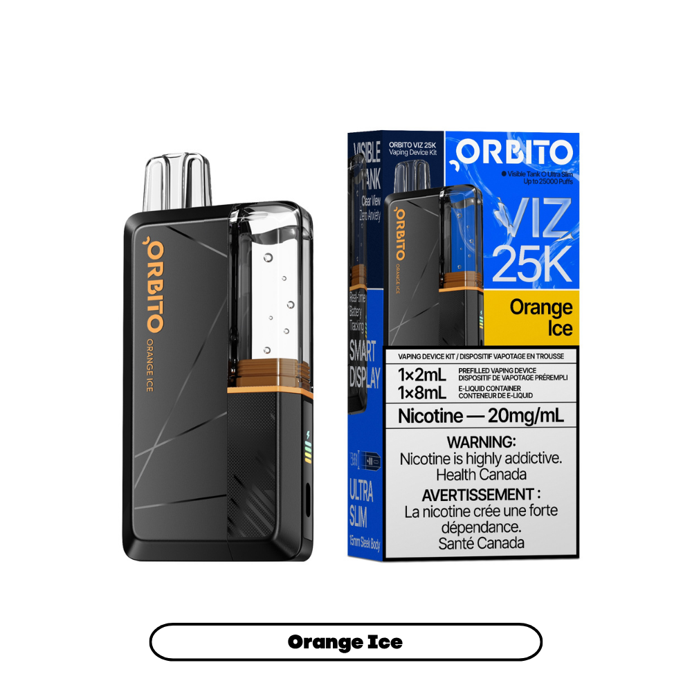 ORBITO VIZ 25K Rechargeable Disposable Vape Device