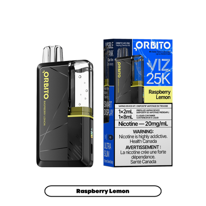 ORBITO VIZ 25K Rechargeable Disposable Vape Device
