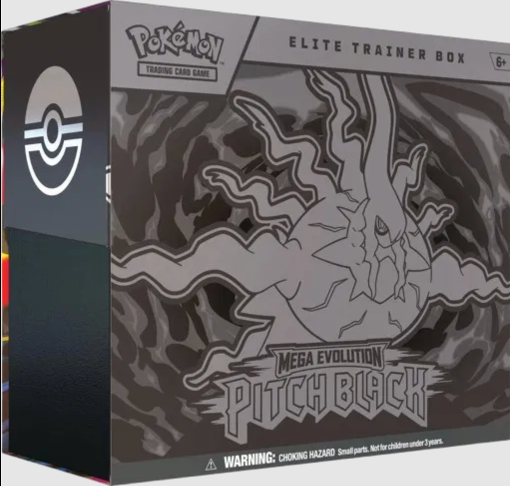 POKEMON MEGA EVOLUTION PITCH BLACK ELITE TRAINER BOX