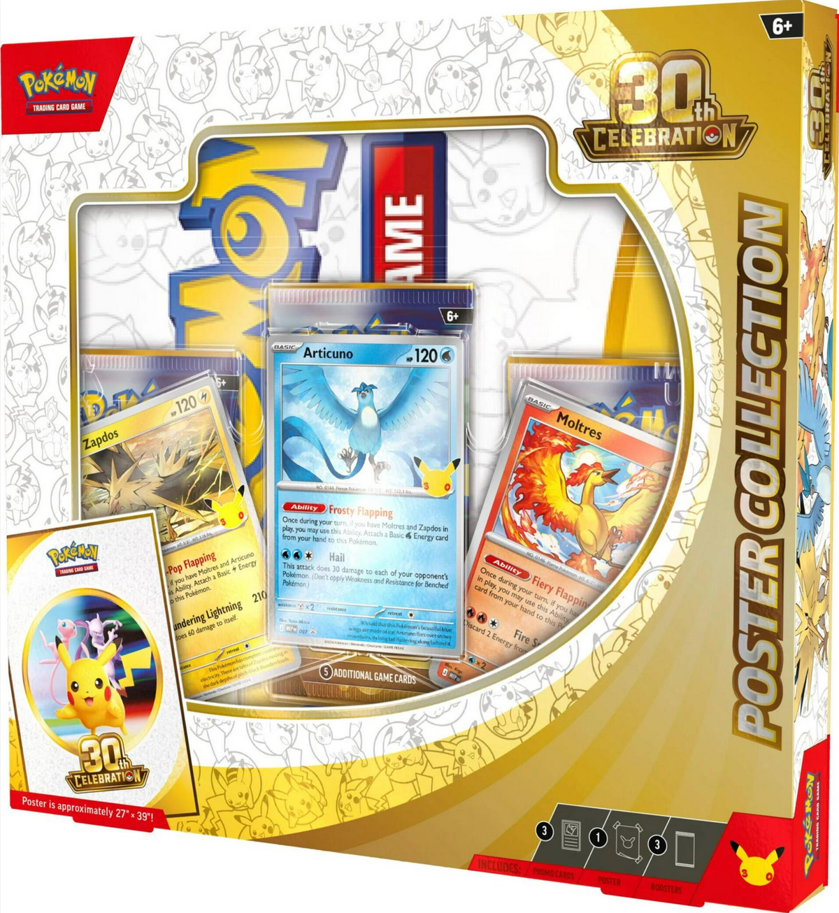 POKEMON 30th CELEBRATION POSTER COLLECTION