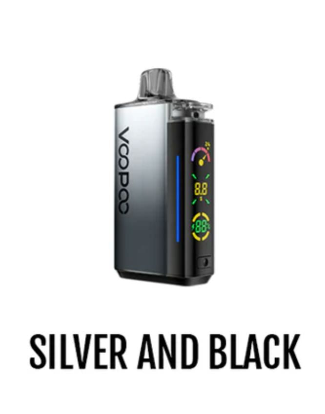 VOOPOO VRIZZ POD KIT [CRC] STARTER KITS Valor Distribution Silver and Black 