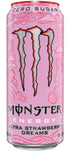 MONSTER ENERGY DRINKS ZERO SUGAR SNACKS The Vapory Ultra Strawberry Dreams 