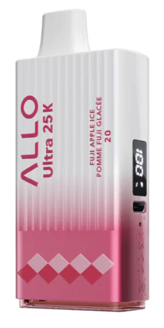 ALLO - 25K DISPOSABLE VAPE DISPOSABLES Smoke Arsenal Icy Fuji Apple Ice (EX) 