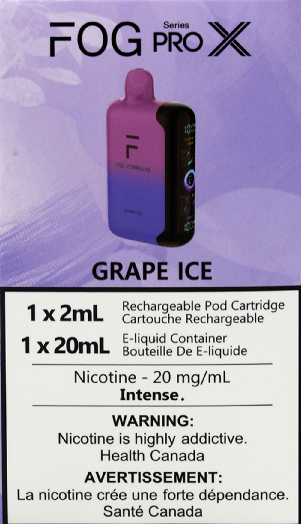 FOG PRO X DISPOSABLE VAPE