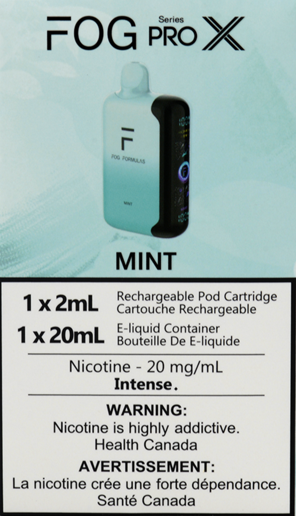 FOG PRO X DISPOSABLE VAPE