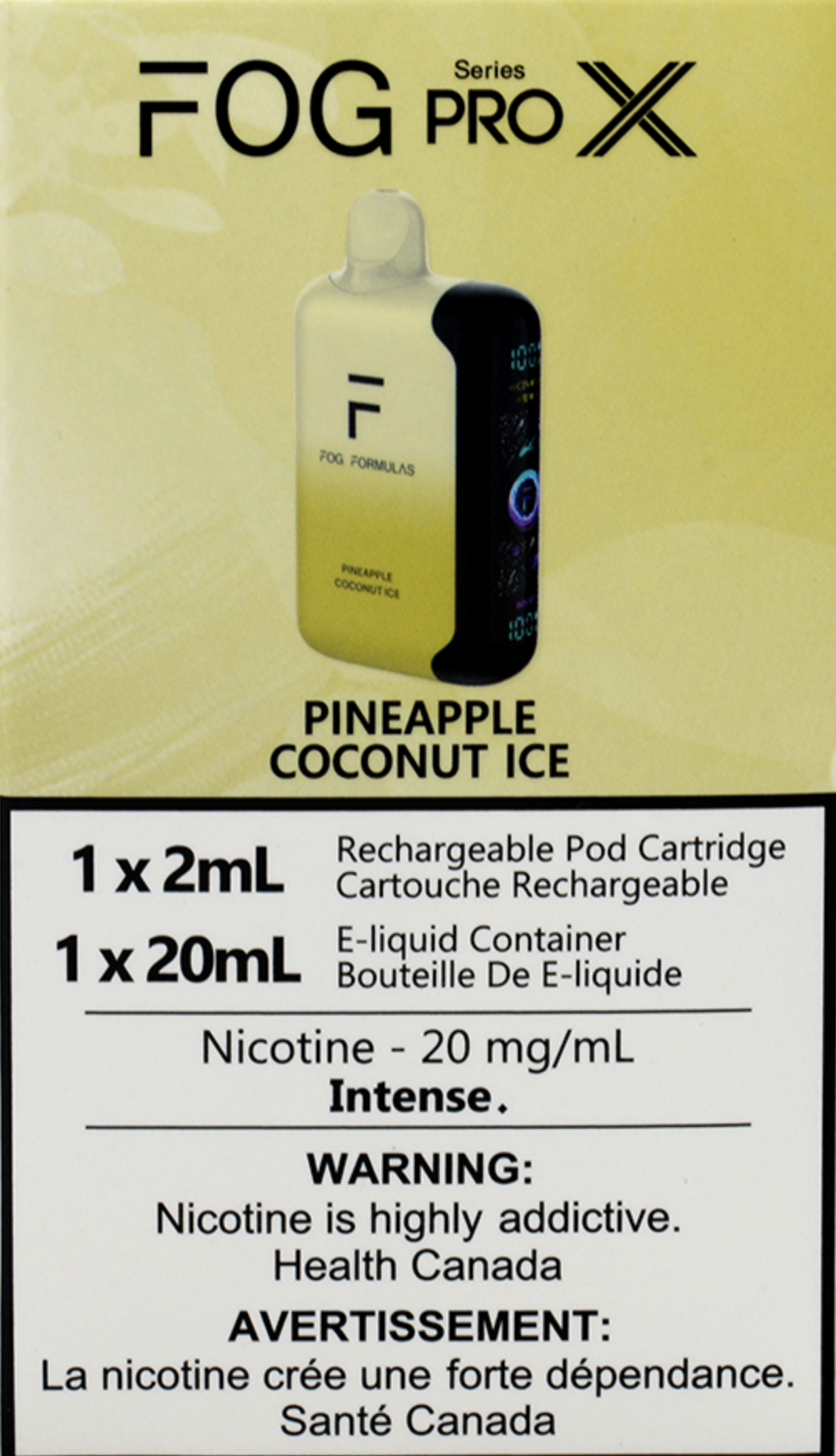 FOG PRO X DISPOSABLE VAPE