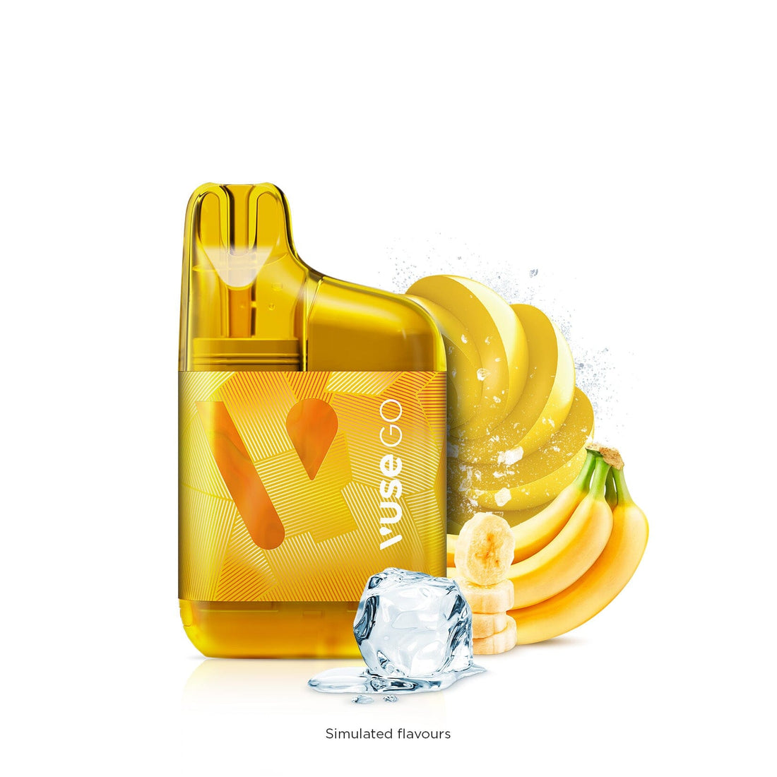 VUSE GO 1K DISPOSABLE VAPES DISPOSABLES VUSE Banana Ice 20mg/mL (EXCISE)