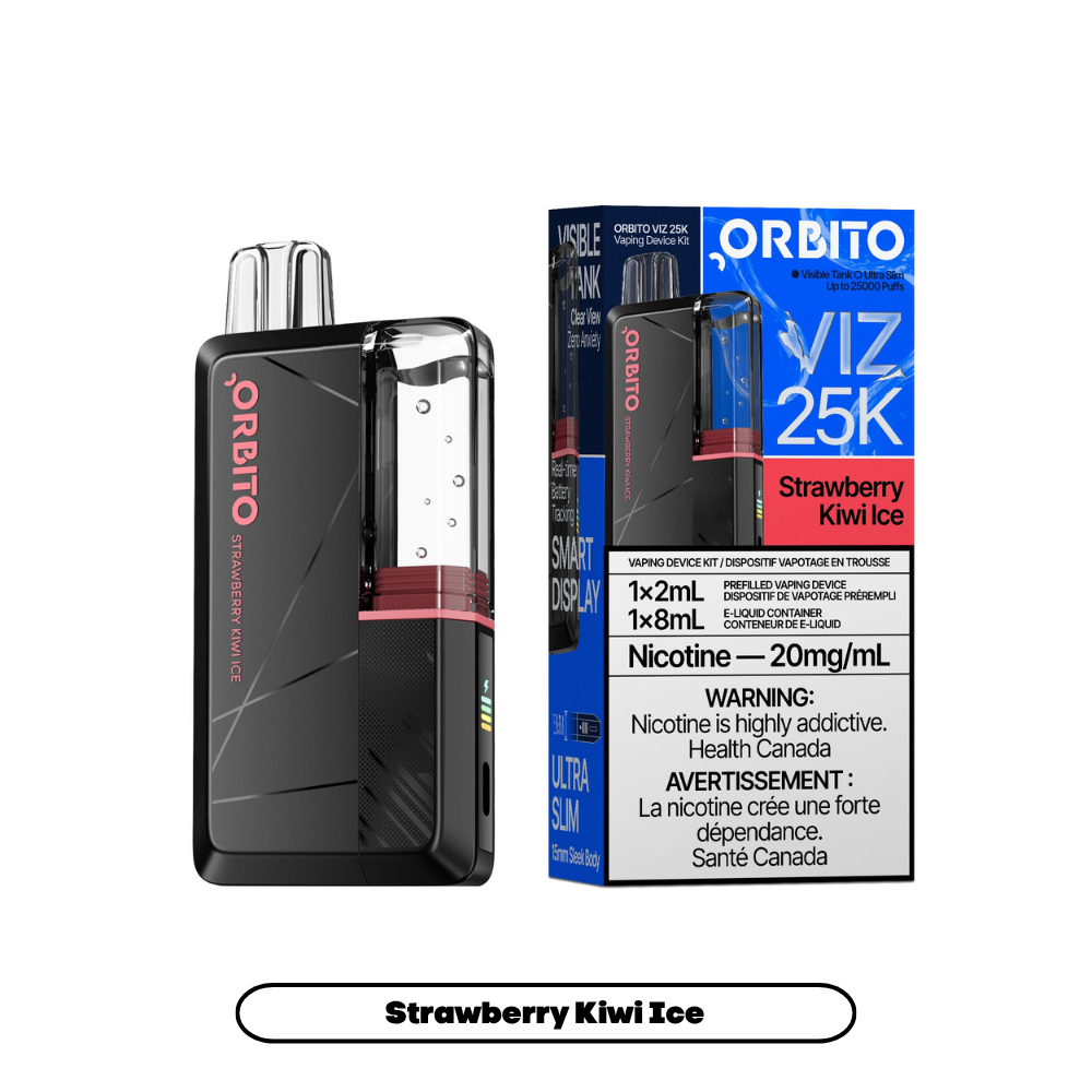 ORBITO VIZ 25K Rechargeable Disposable Vape Device