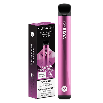VUSE GO DISPOSABLE VAPES DISPOSABLES VUSE Berry Blend 20mg/mL (EXCISE) 