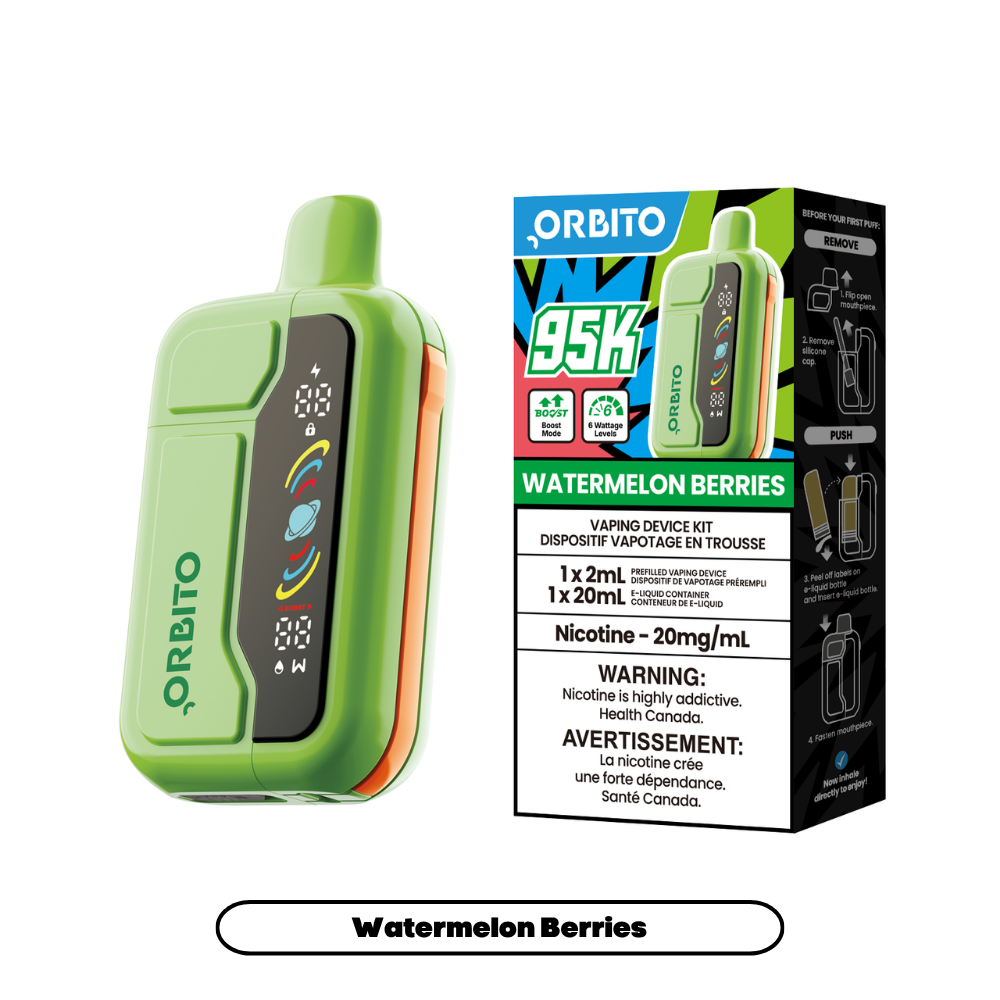 ORBITO SYNC 95K Rechargeable Disposable Vape Device