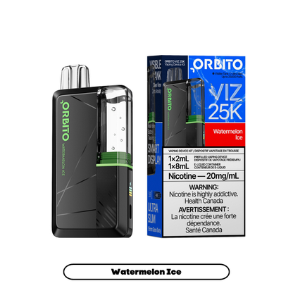 ORBITO VIZ 25K Rechargeable Disposable Vape Device