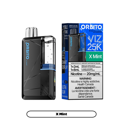 ORBITO VIZ 25K Rechargeable Disposable Vape Device