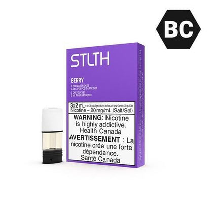 STLTH PODS PRE-FILLED PODS Valor Distribution STLTH Berry (Berry Blast) 20MG (EXCISE) 