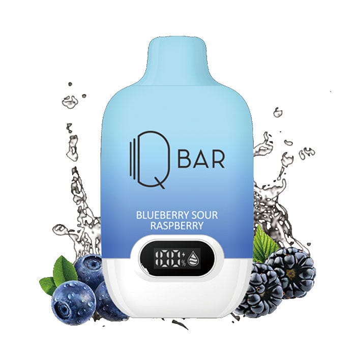 QBAR DISPOSABLE VAPE (2ML) DISPOSABLES SMOKE TOKES Blueberry Sour Raspberry 20MG (EXCISE)