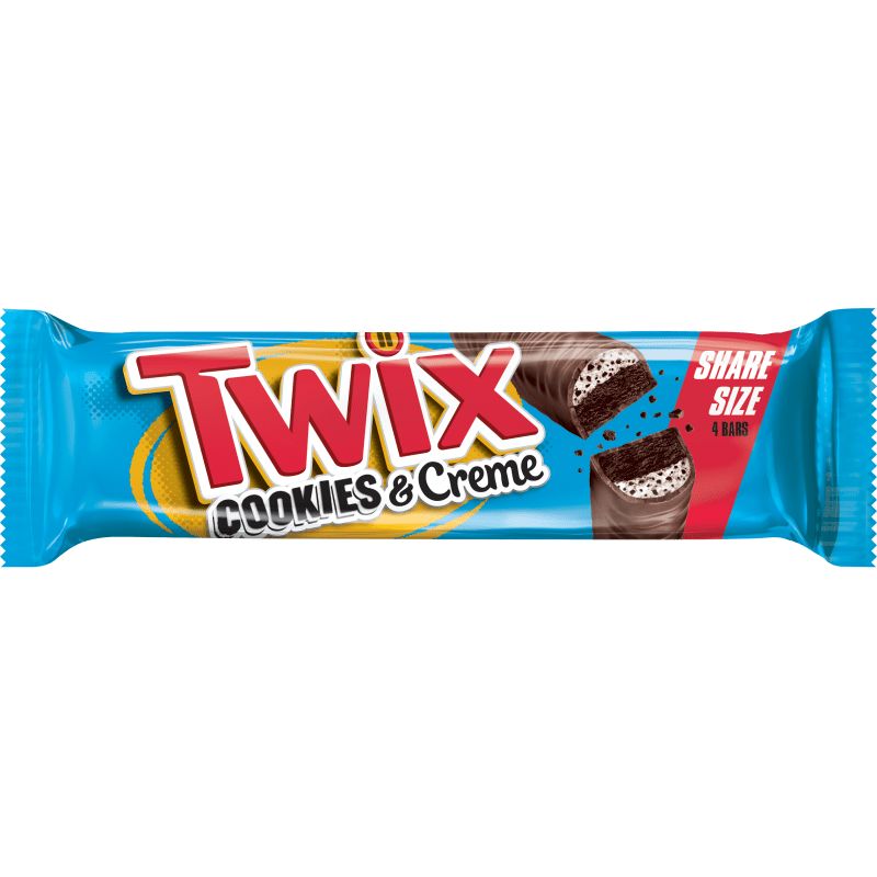 TWIX SNACKS Great West Beverage Corp. Cookies and Creme Share Size 