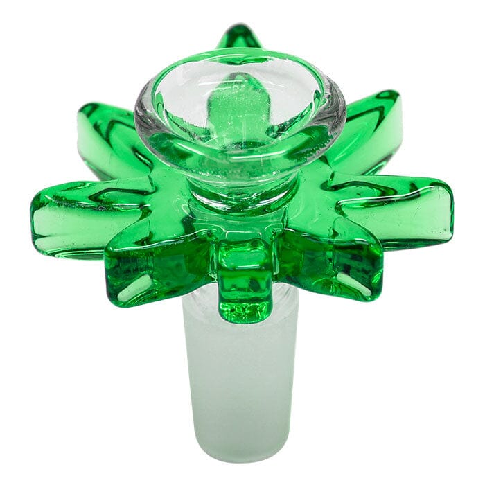 BONG BOWL Herbal SMOKE TOKES Green Glass Marijuana Bowl 14mmn 