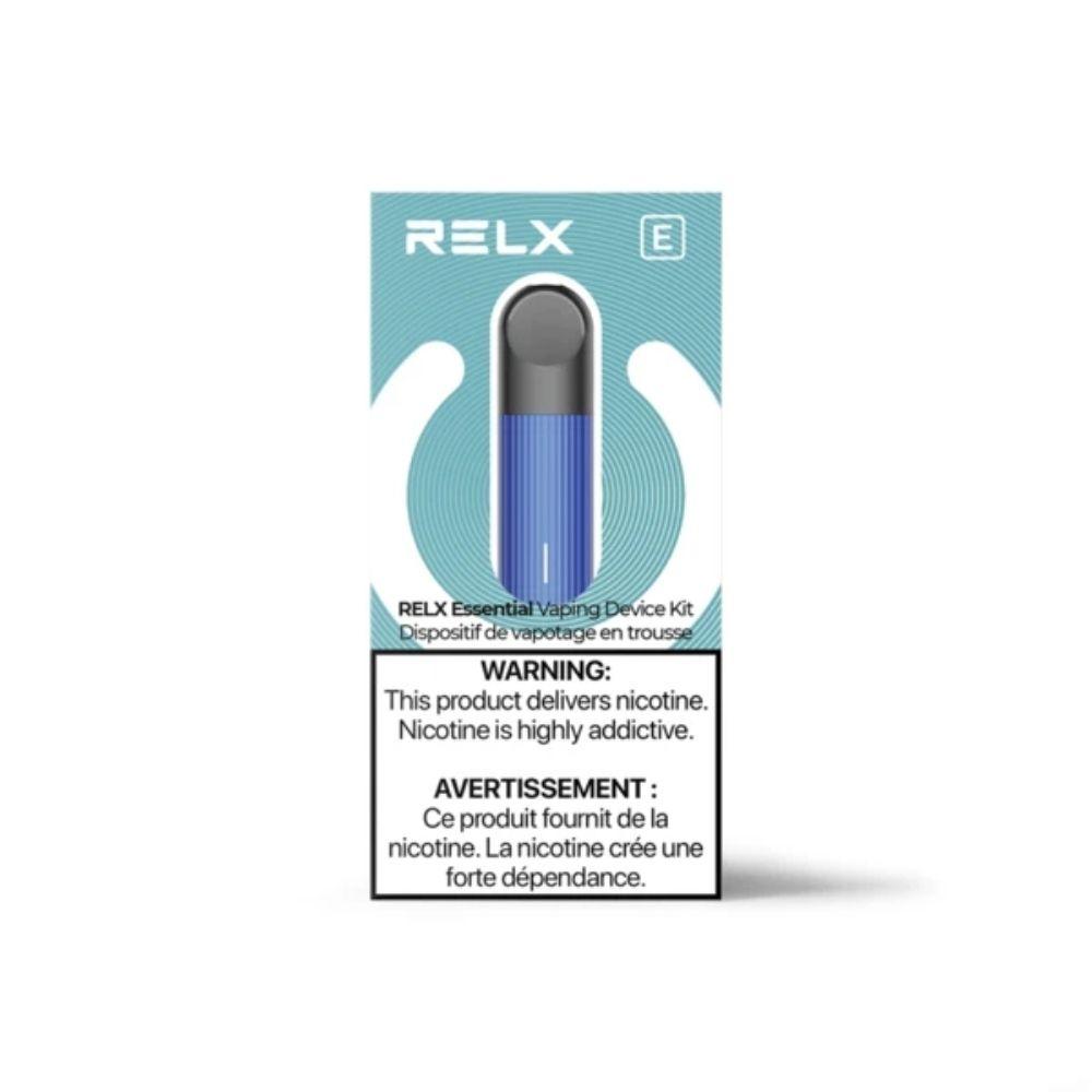 RELX ESSENTIAL DEVICE KIT POD DEVICE KNG Trading BLUE 