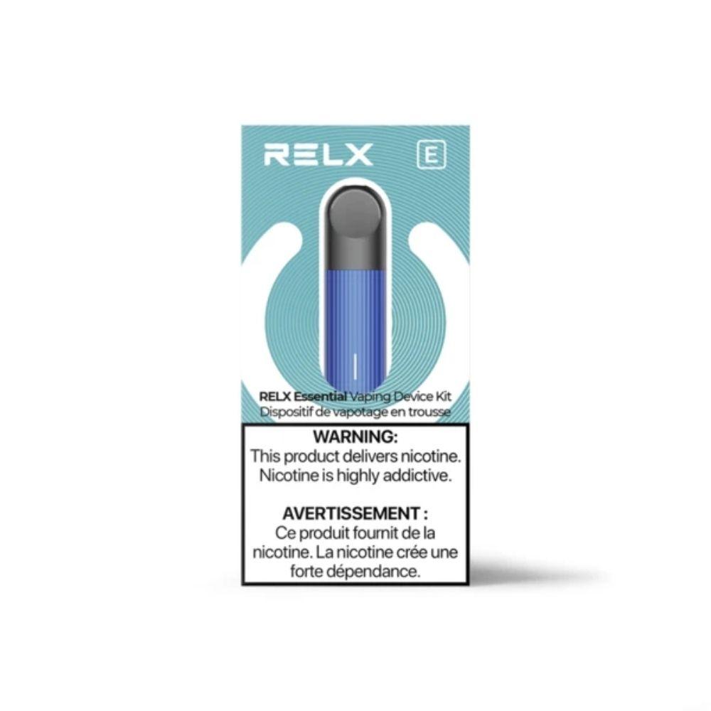 RELX ESSENTIAL DEVICE KIT POD DEVICE KNG Trading BLUE